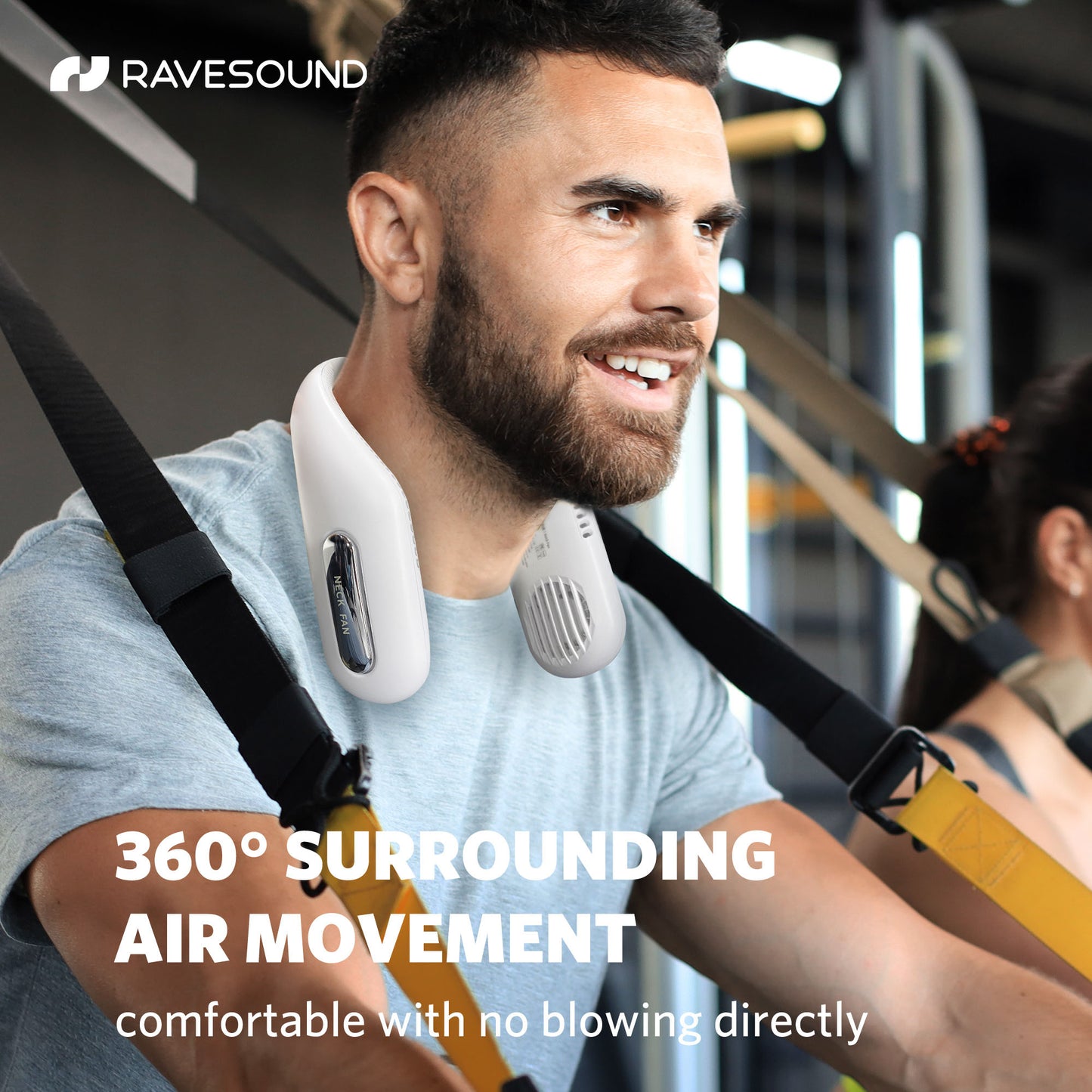 RAVESOUND F41 Portable Neck Fan